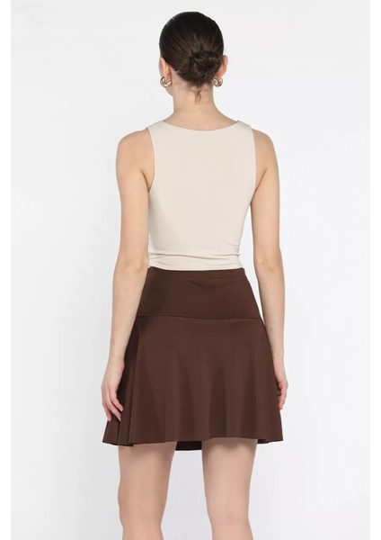 Kadın Içi Şortlu Mini Etek P-00015818 fırsatları