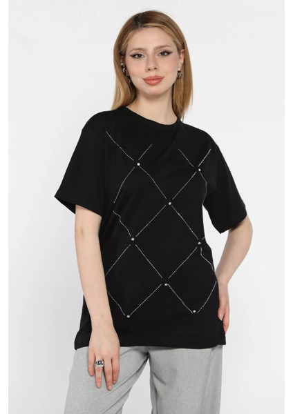 Taşlı Kadın Tişört P-00016712 fiyatları