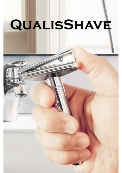 Q18 Ayarlanabilir Full Metal Tıraş Makinesi + 5 Adet Yaprak Jilet fiyatları