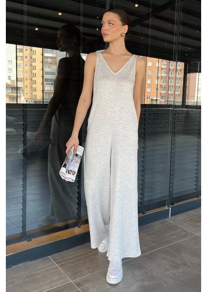 Kadın Cepli Bol Paça Tulum P-00016308 fiyatları