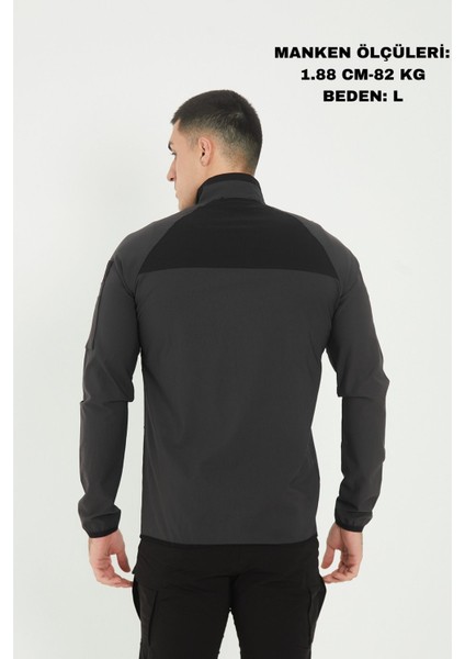 CAMP260 Outdoor Tactical Su Iticili Erkek Fermuarlı Taktik Sweatshirt modelleri