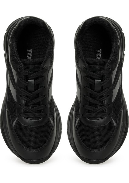TRX23K-062 3pr Siyah Kadın Sneaker