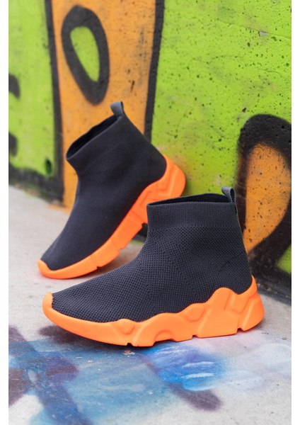 Stella P 3fx Gri Erkek Çocuk High Sneaker modelleri