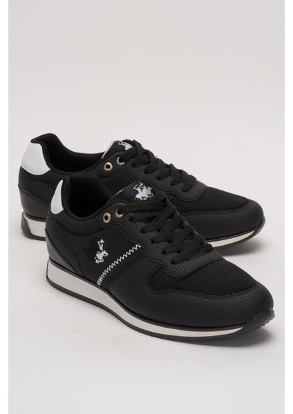 Erkek Günlük Casual Sneaker Ayakkabı Leona SİYAH-BEYAZ