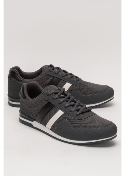 Unisex Günlük Spor Ayakkabı Casual Rahat Taban Füme-Siyah10