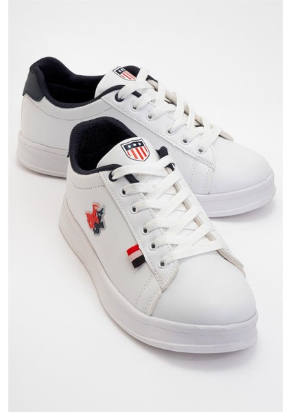 Unisex Sneakers Günlük Spor Ayakkabı BEYAZ-LACİVERT fiyatları