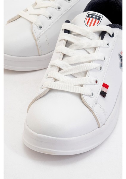 Unisex Sneakers Günlük Spor Ayakkabı BEYAZ-LACİVERT modelleri