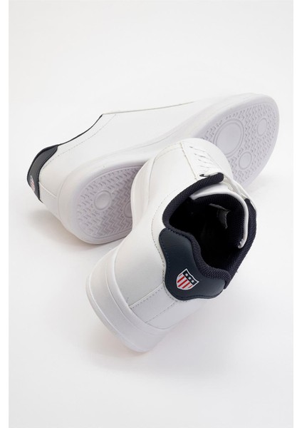 Unisex Sneakers Günlük Spor Ayakkabı BEYAZ-LACİVERT fırsatları