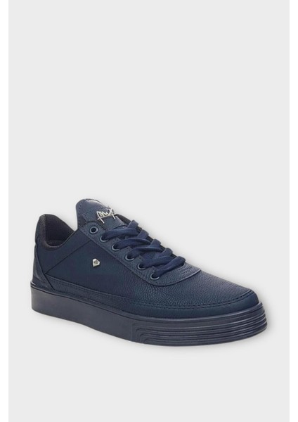 Erkek Günlük Yumuşak Iç Astarlı Şık Sneaker Spor Ayakkabı Lacivert