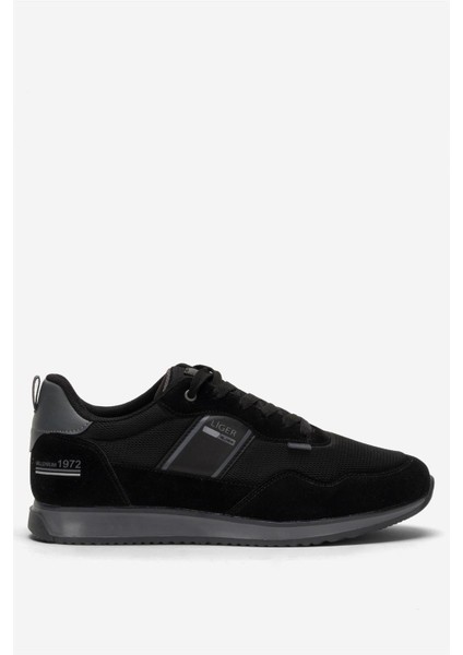 Erkek Günllük Sneaker Spor Ayakkabı Siyah - Füme