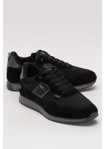 Erkek Günllük Sneaker Spor Ayakkabı Siyah - Füme
