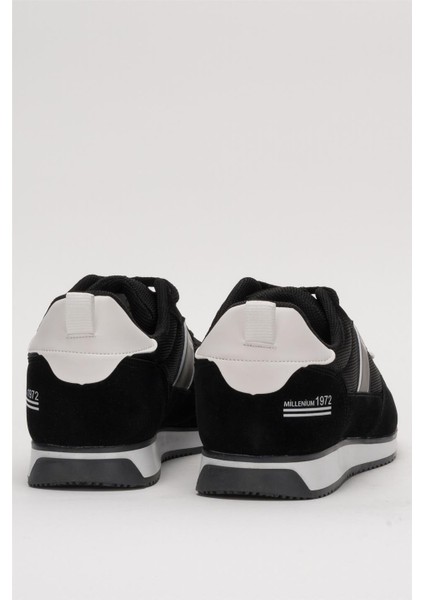Erkek Günlük Sneaker Spor Ayakkabı SİYAH - BEYAZ fırsatları