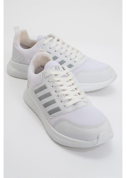 Erkek Airfile Rahat Spor Ayakkabı BEYAZ - GRİ fiyatları