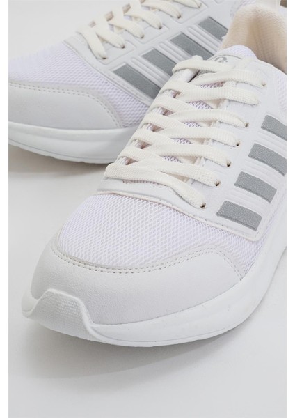 Erkek Airfile Rahat Spor Ayakkabı BEYAZ - GRİ modelleri