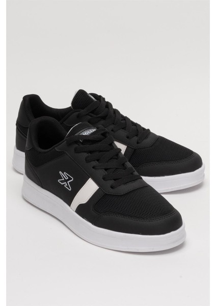 Erkek Günlük Sneaker Rahat Spor Ayakkabı Siyah Beyaz