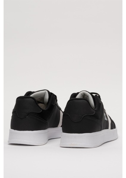 Erkek Günlük Sneaker Rahat Spor Ayakkabı Siyah Beyaz