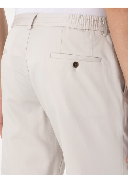 Erkek Bej Ex. Slim Fit Kumaş Pantolon 50306174-VR011