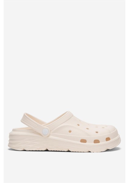 Erkek Eva Rahat Comfort Terlik Krem