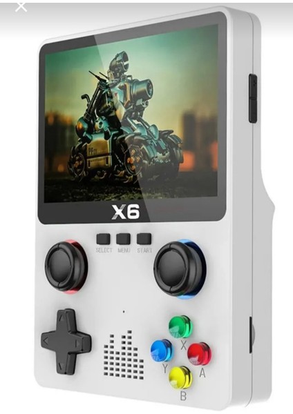 X6 Oyun Konsolu Yeni Nesil El Atarisi 10.000+ Oyun IPS Net Ekran Mp3/mp4/video Gamepad
