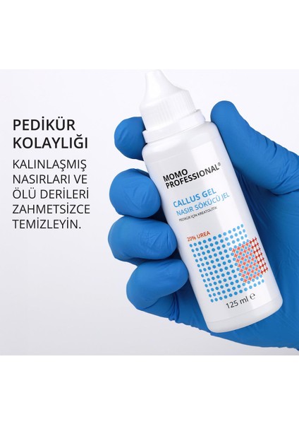Callus Gel, Nasır Çıkarıcı Jel, Pedikür için Keratolitik Jel, 125 ml