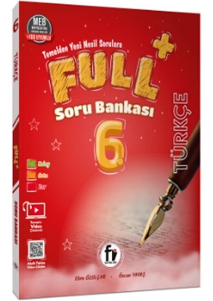 Fi Yayınları 6. Sınıf Türkçe FULL Soru Bankası