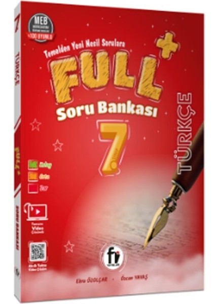 Fi Yayınları 7. Sınıf Türkçe FULL Soru Bankası