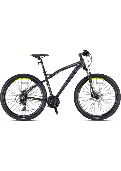 Xc 150 - 27.5" Mtb - 19' - 24 Vites - H.dısc - Mat Siyah-Neon Sarı/füme