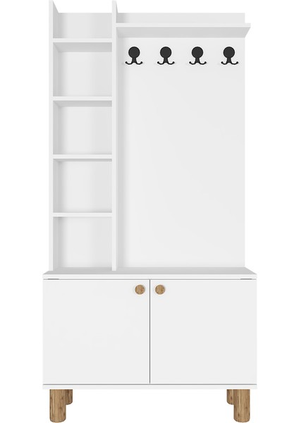 Evin-1 Bohem Ayaklı Ayakkabılık Portmanto Vestiyer EVN01 indirimleri