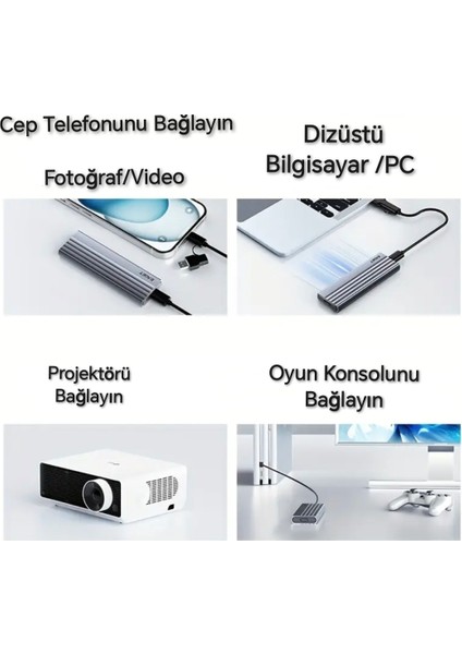 S330N M.2 Nvme Muhafaza Kutusu CE/FC/ROHS Lisanslı 2280/2260/2242/2230/ 10GPS Gen 3x2 Yüksek Hızlı Son Nesil Teknoloji Metal Sağlam Orjinal+Koruyucu Kılıf Hediye