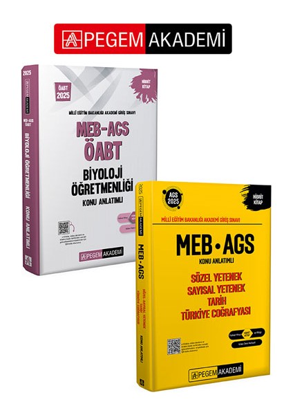 2025 Meb-Ags-Öabt Biyoloji Öğretmenliği Konu Anlatımlı