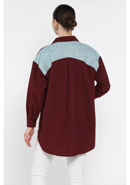 Kot Garnili Kadın Gömlek P-00016398 modelleri