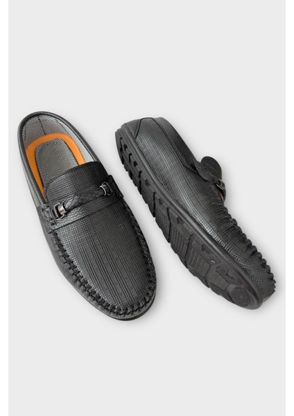 Erkek Günlük Loafer Ayakkabı Siyah