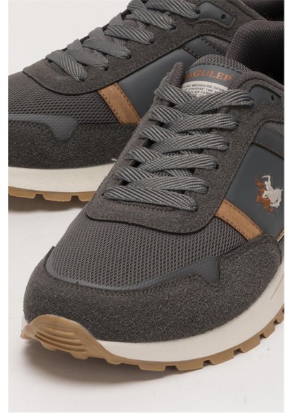 Erkek Ortopedik Günlük Yürüyüş Koşu Sneaker Spor Ayakkabı Füme