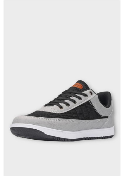 Erkek Günlük Rahat Sneakaer Spor Ayakkabı Gri - Siyah fiyatları