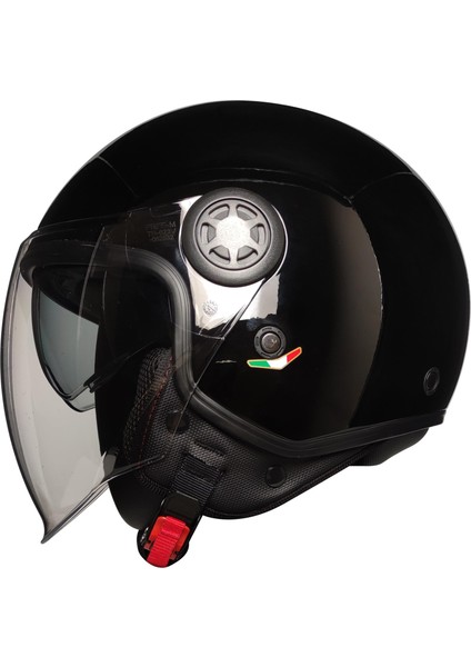 Freem FR-612 Black Yarım Kask