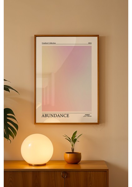 Aura Serisi Ahşap Çerçeveli Poster, Tablo No:33 fiyatları