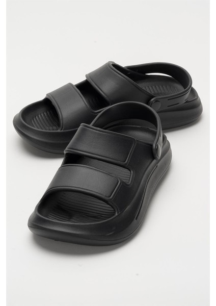 Unisex Ortopedik Deniz Havuz Terliği Sandalet SİYAH indirimleri