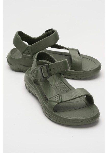 Unisex Eva Spor Kaymaz Yürüyüş Sandaleti HAKİ fiyatları