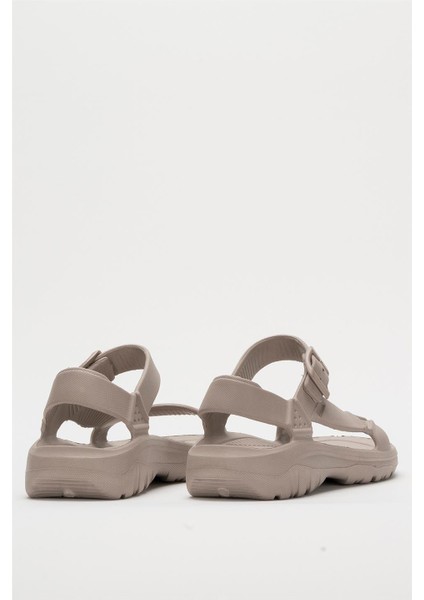 Unisex Eva Spor Kaymaz Yürüyüş Sandaleti VİZON