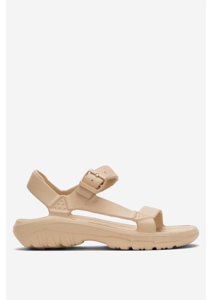Unisex Eva Spor Kaymaz Yürüyüş Sandaleti Krem