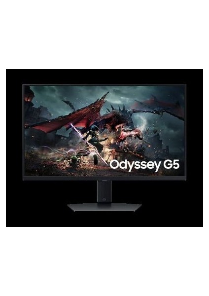 Samsung 27" Odyssey LS27DG502EUXUF 2k 1ms 180Hz Displayhdr 400 Freesync Pivot IPS Oyuncu Monitör