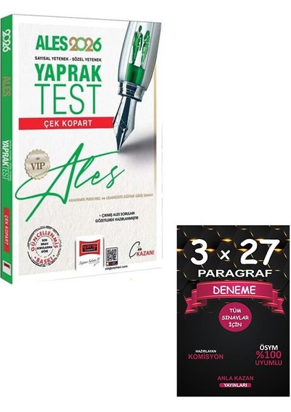 Yargı 2026 Ales Vıp Yaprak Test