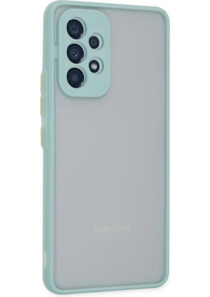 Samsung Galaxy A13 4g Kılıf Montreal Silikon Kapak - Turkuaz Mrayd
