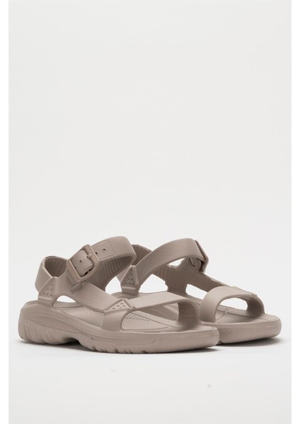 Unisex Eva Spor Kaymaz Yürüyüş Sandaleti VİZON modelleri