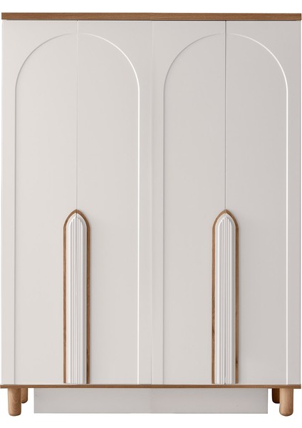 Kosova Mdf 4 Kapılı Dolap