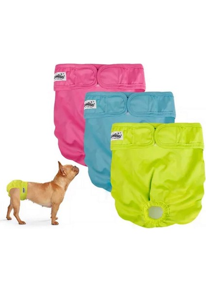 Tekrar Kullanılabilir Köpek Külodu Xs 3ADET Ferrg