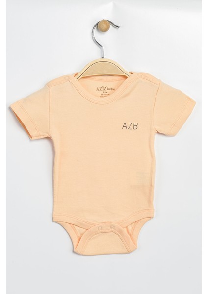 Erkek Kız Bebek Çıtçıtlı % 100 Pamuk Body & Zıbın