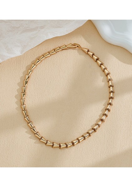 Kolye 18 Kaltın Kaplama Kubik Şık Tasarım Kolye modelleri