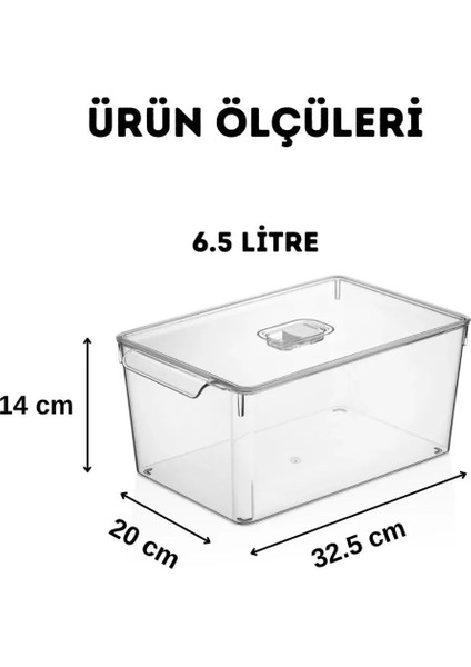 Buzdolabı Dolapiçi Düzenleyici Organizer Kapaklı Tekli (Maxi) fiyatları
