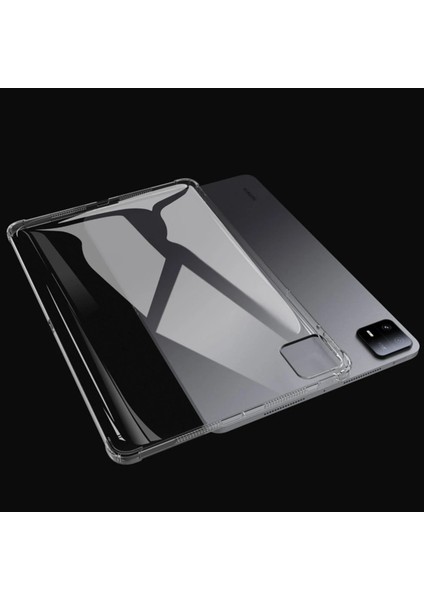 Xiaomi Pad 6 Kılıf Şeffaf Tablet Silikon - Şeffaf Mrayd